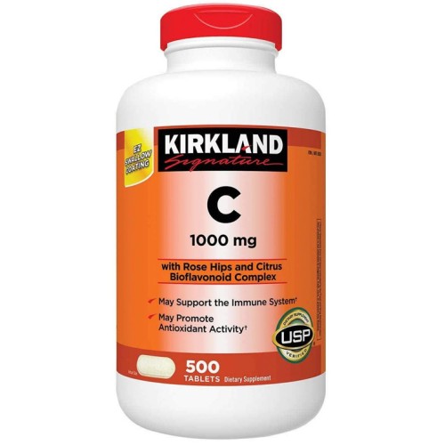 Viên Uống Vitamin C 1000mg Kirkland - 500 Viên