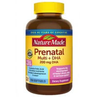 Vitamin Bà Bầu Nature Made Prenatal Multi + DHA - 150 Viên