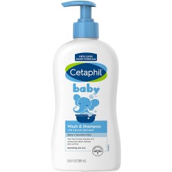 Dầu Gội Và Tắm Cho Bé Cetaphil Baby Gentle Wash & Shampoo 400ml