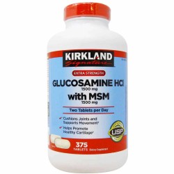 Glucosamine HCI 1500mg + MSM 1500mg Kirkland