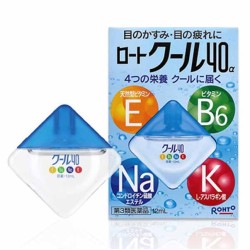 Thuốc Nhỏ Mắt Rohto Cool 40A Màu Xanh